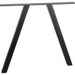 Outlet WOOOD 2-standen Poot Vierkant KD Metaal 1 Stuks