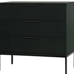 Outlet WOOOD Adam Ladekast Grenen Zwart