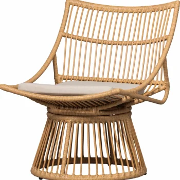 Outlet WOOOD Alatna Tuinstoel Wicker Naturel