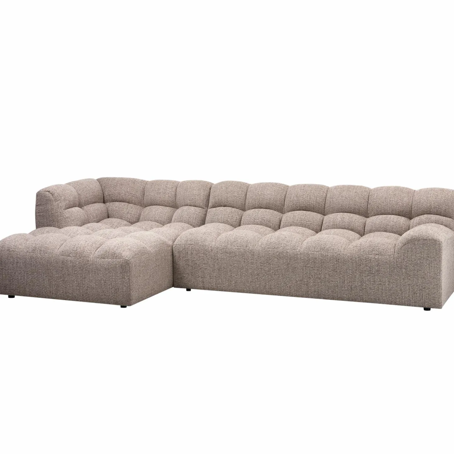 allure-chaise-longue-links-gew-ozRZJzTY-0.webp Hot WOOOD Allure Chaise Longue Links Geweven Stof Bruin Melange
