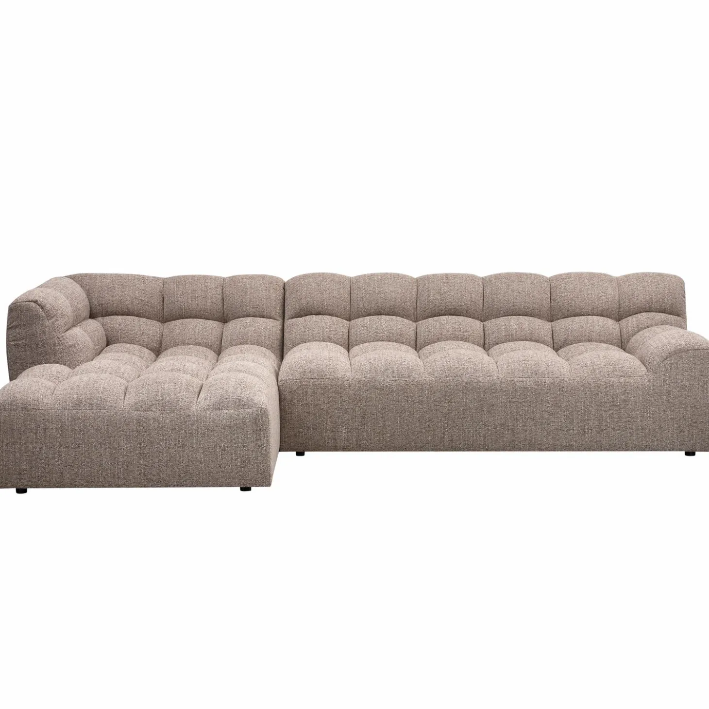 allure-chaise-longue-links-gew-ozRZJzTY-1.webp Hot WOOOD Allure Chaise Longue Links Geweven Stof Bruin Melange