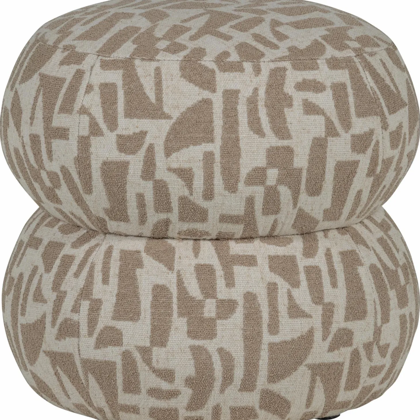 anic-poef-met-grafisch-patroon-vrVyHYGT-1.webp Online WOOOD Anic Poef Met Grafisch Patroon Zand