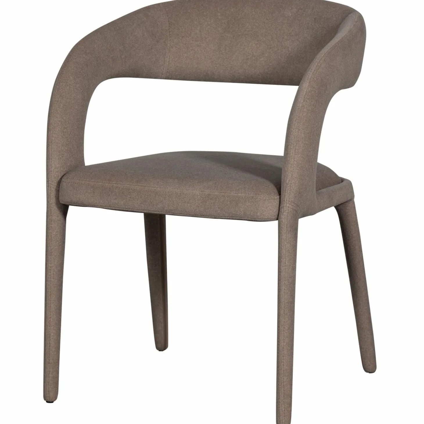 arms-eetkamerstoel-vilt-bruin-fpQyGBIg-0.webp Online WOOOD Arms Eetkamerstoel Vilt Bruin