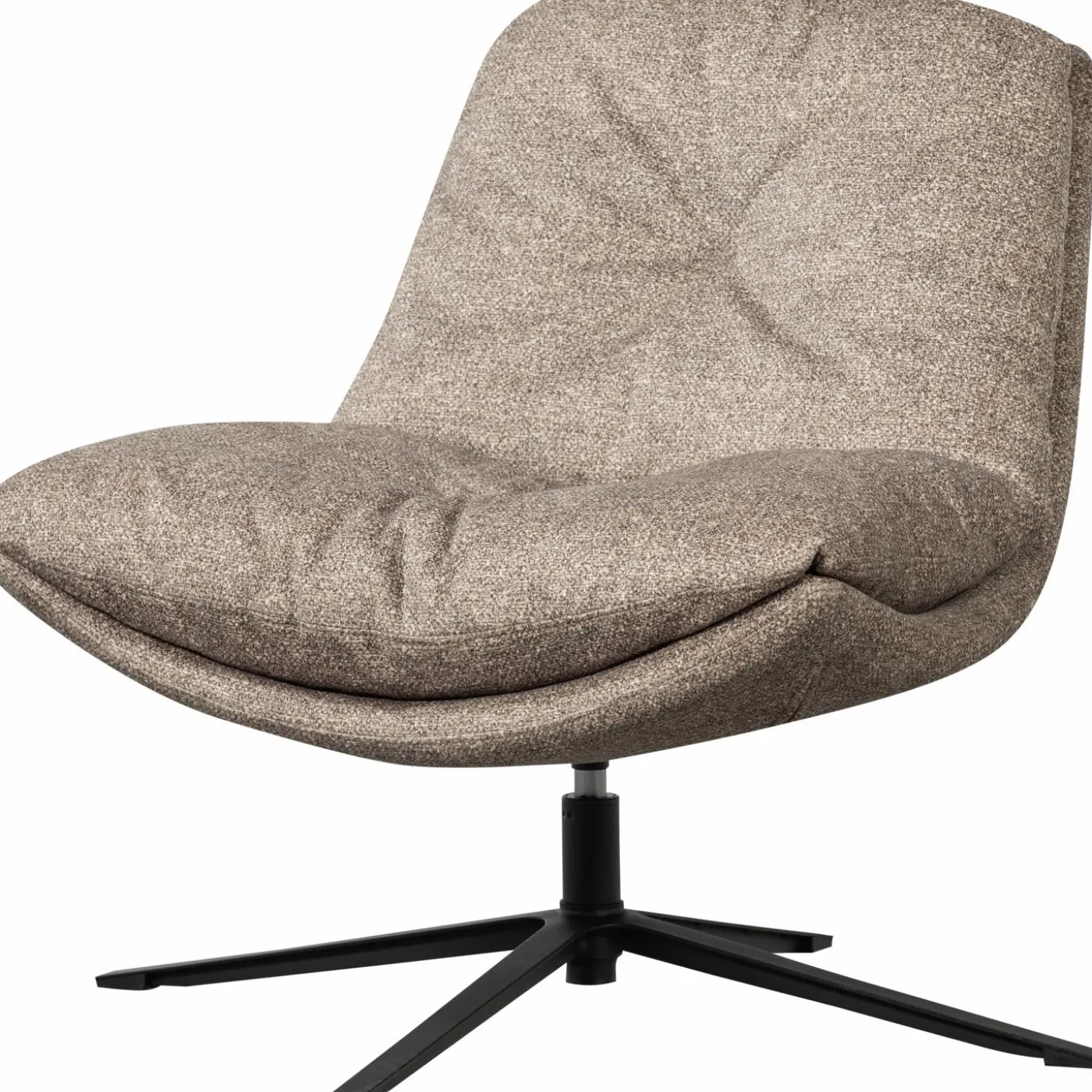 arve-draaifauteuil-bedrukte-st-BDouEYkn-0.webp Clearance WOOOD Arve Draaifauteuil Bedrukte Stof Natural Melange