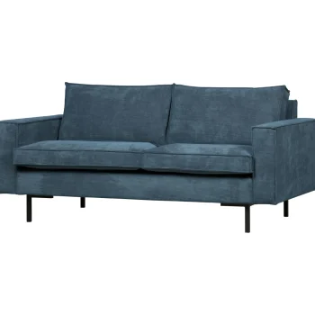 New WOOOD Arwin 2,5-zits Bank Staal Blauw