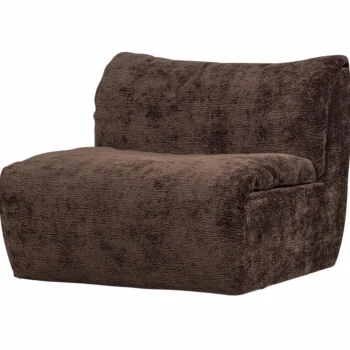 Sale WOOOD Baggy 1-zits Element 3D Chenille Donkerbruin