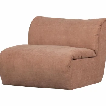 Best WOOOD Baggy 1-zits Element Geweven Chenille Oudroze