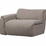 Fashion WOOOD Baggy 1-zits Element Met Arm Links Bruin Melange