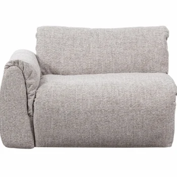 Fashion WOOOD Baggy 1-zits Element Met Arm Links Naturel Melange