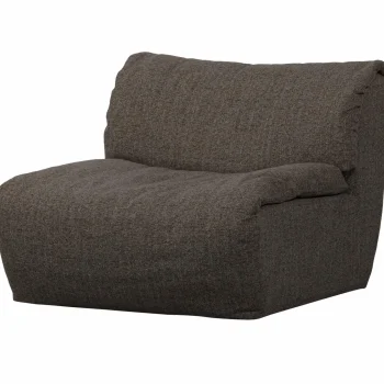 Clearance WOOOD Baggy 1-zits Element Warmgrijs Melange Warm Grijs Melange