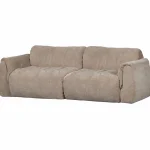 Discount WOOOD Baggy 2-zits Bank 3D Chenille Zand