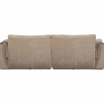 Discount WOOOD Baggy 2-zits Bank 3D Chenille Zand