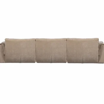 Online WOOOD Baggy 3-zits Bank 3D Chenille Zand