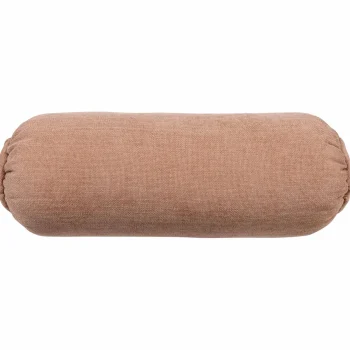 Clearance WOOOD Baggy Rolkussen 50xø23 Cm Geweven Chenille Oud Roze Oudroze