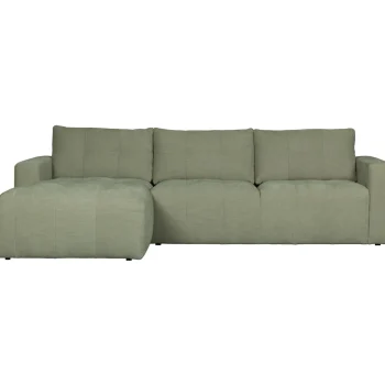 Online WOOOD Bar Chaise Longue Geweven Stof Links Groen