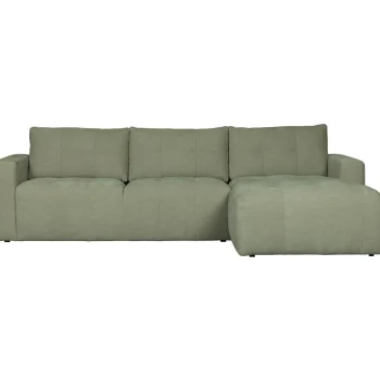 Online WOOOD Bar Chaise Longue Geweven Stof Rechts Groen