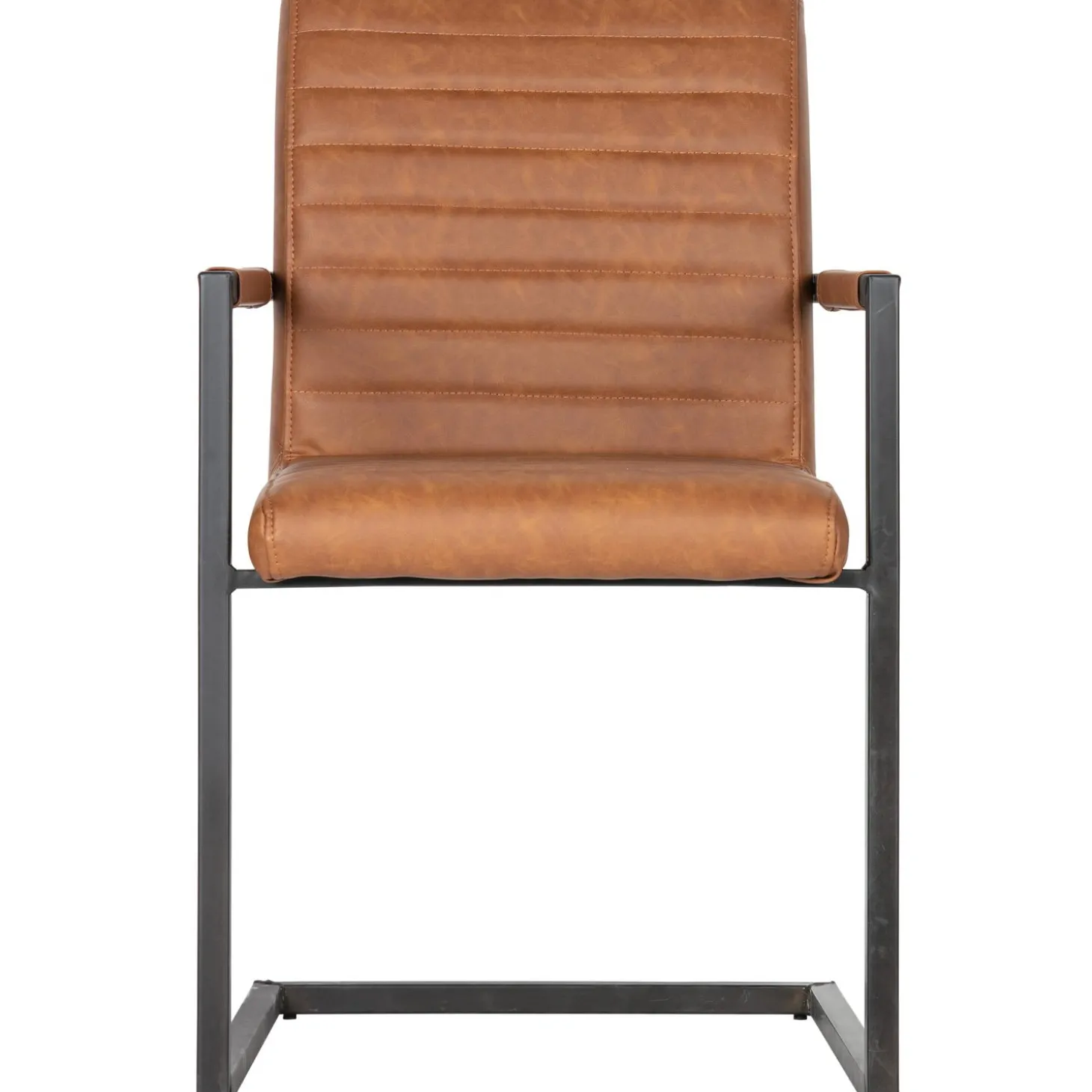 bas-eetkamerstoel-pu-cognac-kKVQFXpV-3.webp Outlet WOOOD Bas Eetkamerstoel Pu Cognac