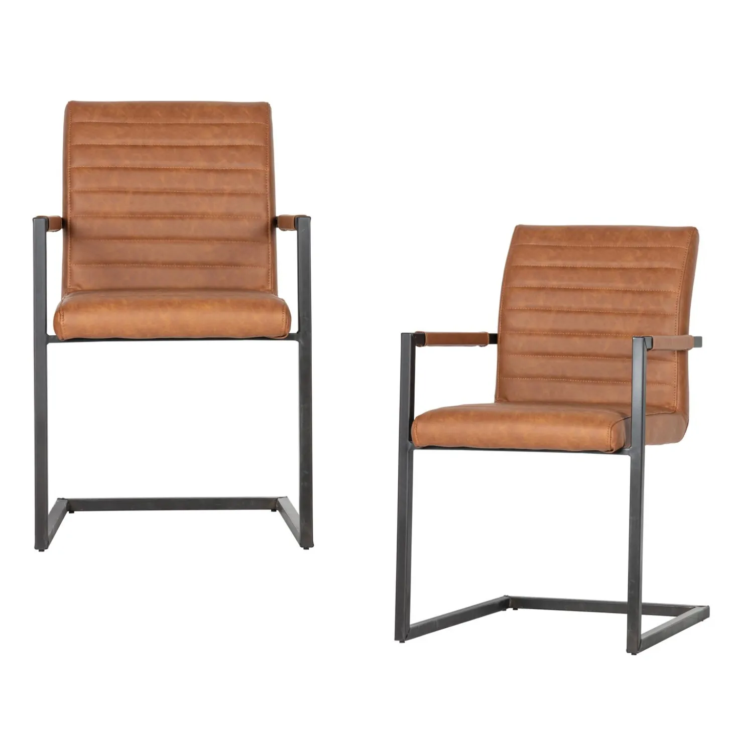 bas-eetkamerstoel-pu-cognac-kKVQFXpV-5.webp Outlet WOOOD Bas Eetkamerstoel Pu Cognac