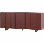 Fashion WOOOD Basu Dressoir Grenen Rood Bordeaux