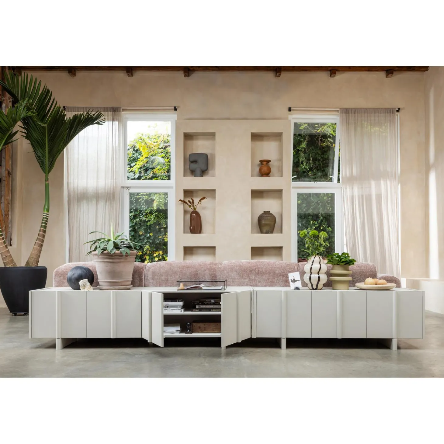 basu-tv-meubel-152-cm-grenen-d-xRisjpBa-2.webp Sale WOOOD Basu Tv Meubel 152 Cm Grenen Dust