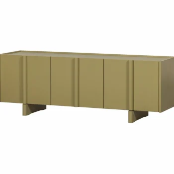 Hot WOOOD Basu Tv Meubel 152 Cm Grenen Moss