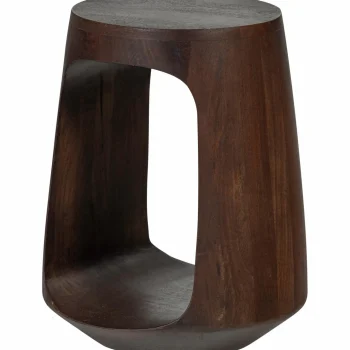 Discount WOOOD Bayo Bijzettafel Mango Hout Walnoot