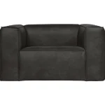 Hot WOOOD Bean Fauteuil Ecoleer Zwart