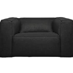 Discount WOOOD Bean Fauteuil Gemeleerd Incl. Kussens Donkergrijs