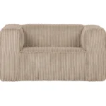 Online WOOOD Bean Fauteuil Ribstof Travertin