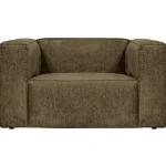 Sale WOOOD Bean Fauteuil Structure Velvet Moss