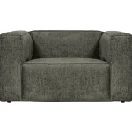 Fashion WOOOD Bean Fauteuil Structure Velvet Waterplant