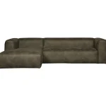 Sale WOOOD Bean Hoekbank Links Ecoleer Army