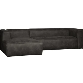 Sale WOOOD Bean Hoekbank Links Ecoleer Zwart