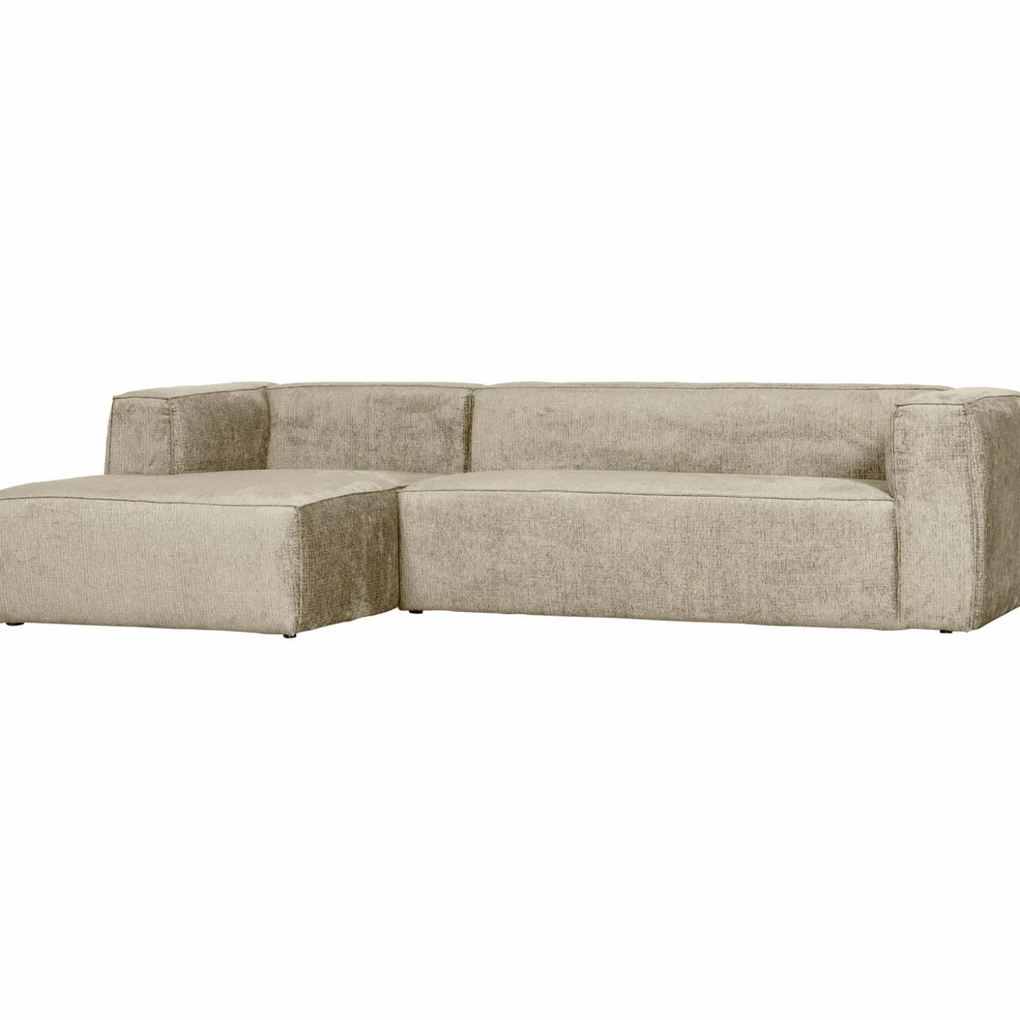 bean-hoekbank-links-structure-WdMxRPuZ-0.webp Clearance WOOOD Bean Hoekbank Links Structure Velvet Buttermilk