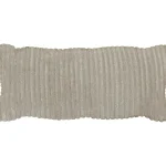 Clearance WOOOD Bean Kussen Ribstof Naturel