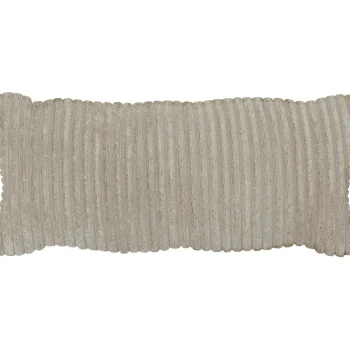 Clearance WOOOD Bean Kussen Ribstof Naturel