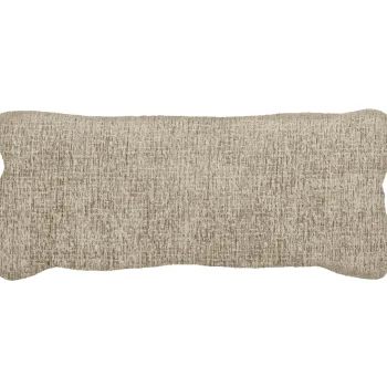 Best WOOOD Bean Kussen Structure Velvet Buttermilk