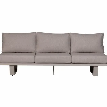 Best WOOOD Bear 3-zits Tuinbank Aluminium Zand