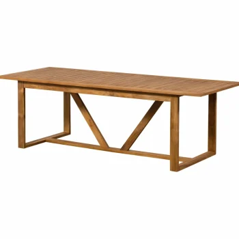 Clearance WOOOD Beaver Tuintafel Teak Naturel