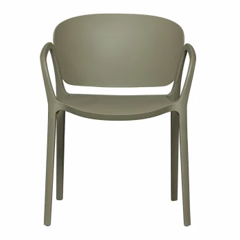 Clearance WOOOD Bent Tuinstoel Kunststof Groen