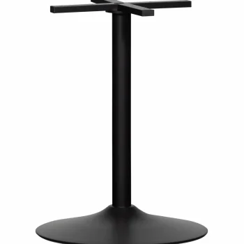 Outlet WOOOD Bistro Ronde Buisvoet Metaal Matzwart 72xø54 Cm