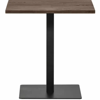 Hot WOOOD Bistro Trompetvoet Metaal Matzwart 72xø60 Cm