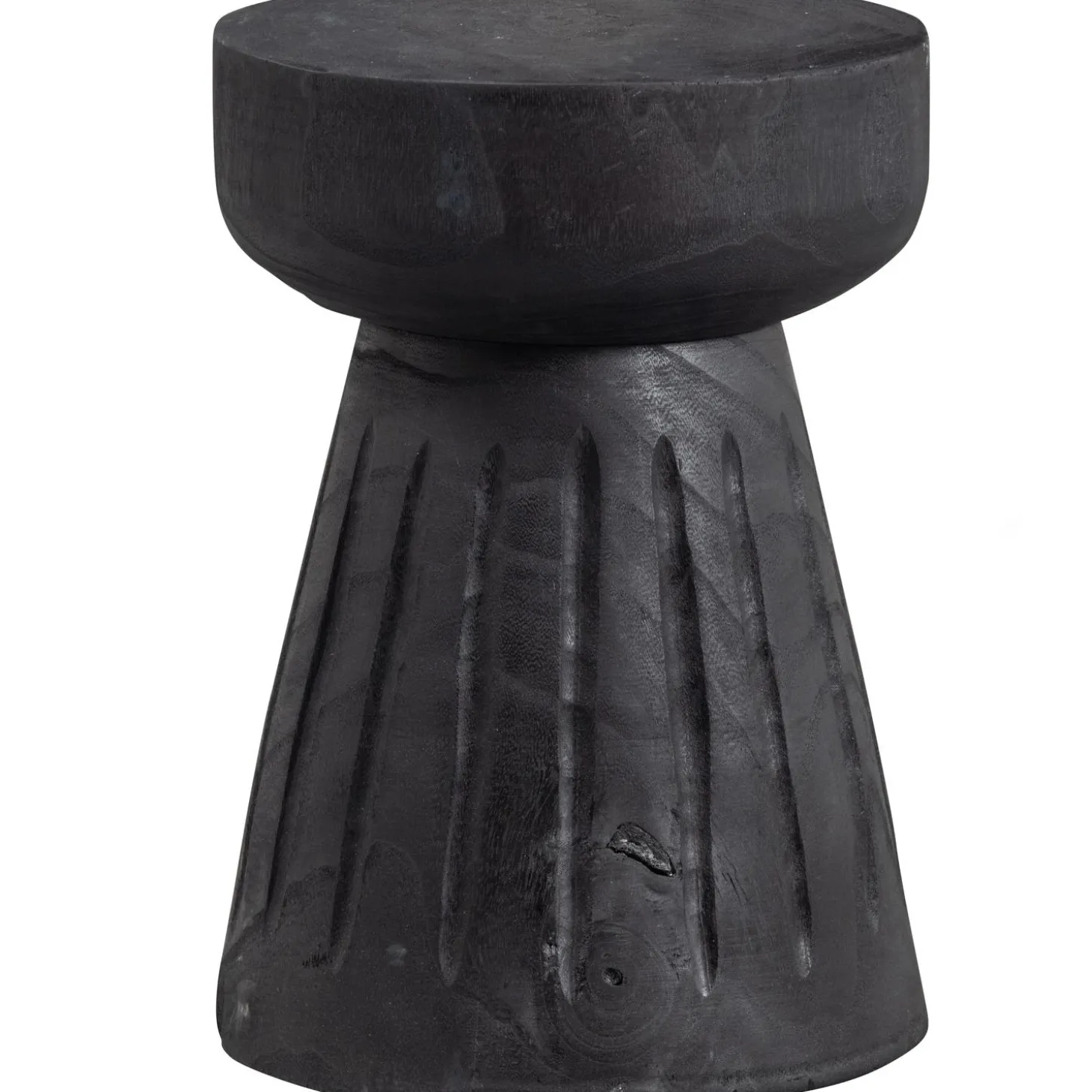 borre-kruk-hout-zwart-40x28-cm-YXLVtBAe-0.webp Fashion WOOOD Borre Kruk Hout Zwart 40xø28 Cm