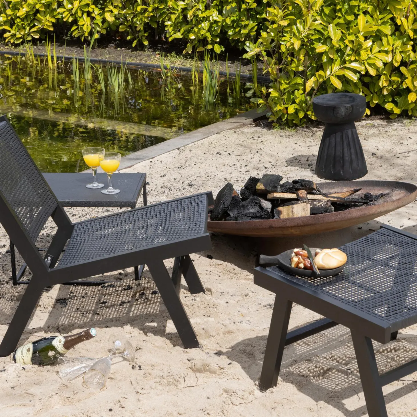 borre-kruk-hout-zwart-40x28-cm-YXLVtBAe-1.webp Fashion WOOOD Borre Kruk Hout Zwart 40xø28 Cm