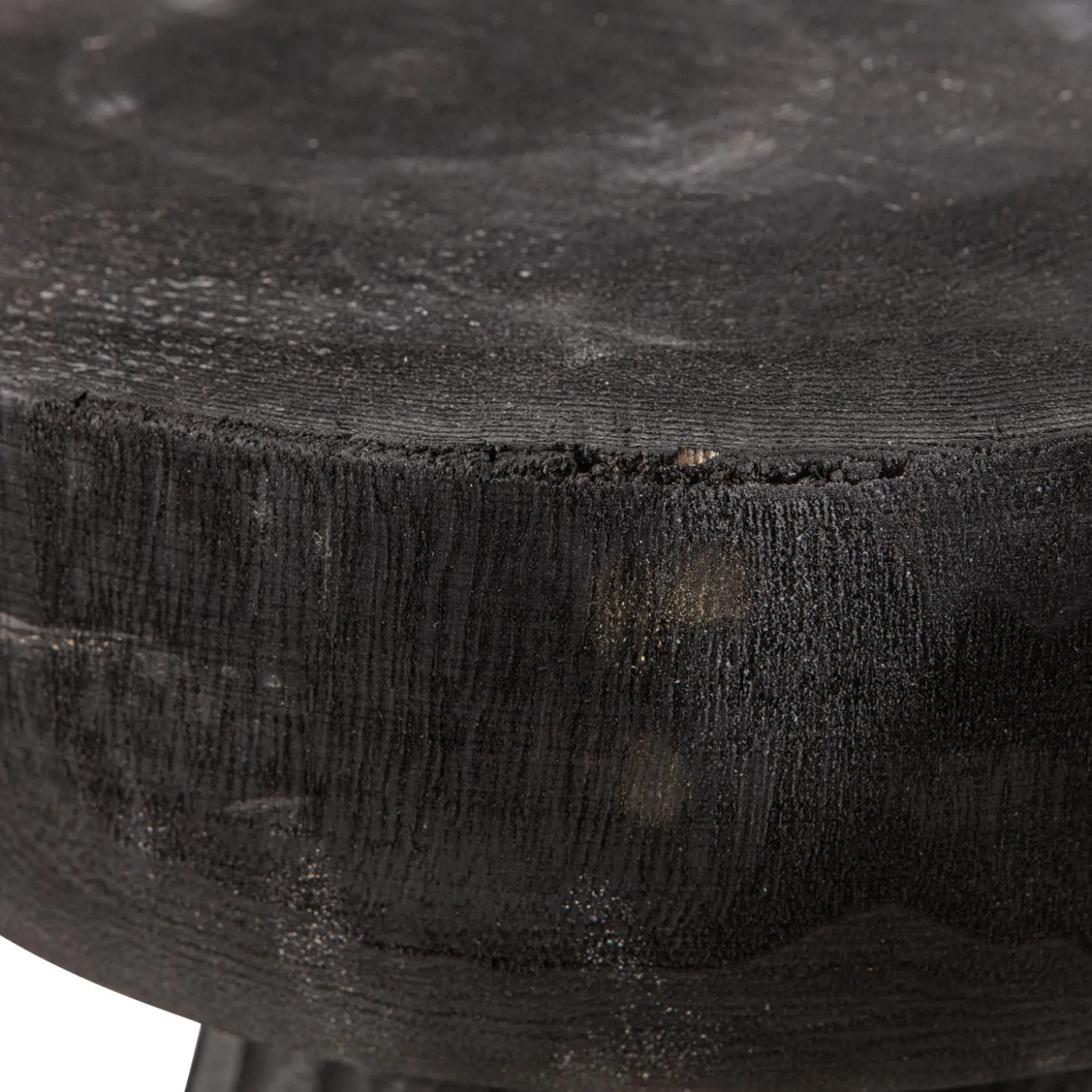 borre-kruk-hout-zwart-40x28-cm-YXLVtBAe-5.webp Fashion WOOOD Borre Kruk Hout Zwart 40xø28 Cm