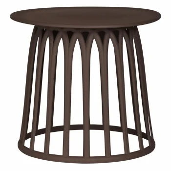 Fashion WOOOD Boy Tuin Bijzettafel Kunststof Paars/bruin