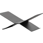 Discount WOOOD Brook Boekenstandaard Liggend Metaal Zwart