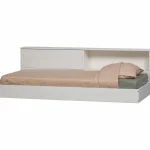 Outlet WOOOD Carter Bed Grenen 90x200 Cm Wit