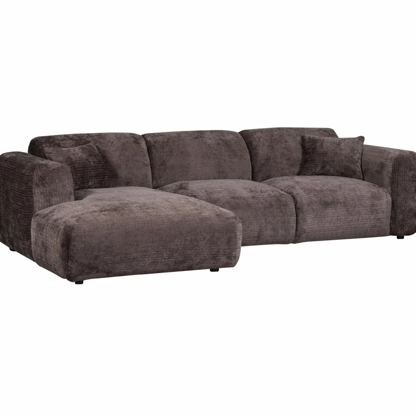 cloud-chaise-longue-bank-links-hcBmKXjB-4.webp Outlet WOOOD Cloud Chaise Longue Bank Links Chenille Warm Bruin