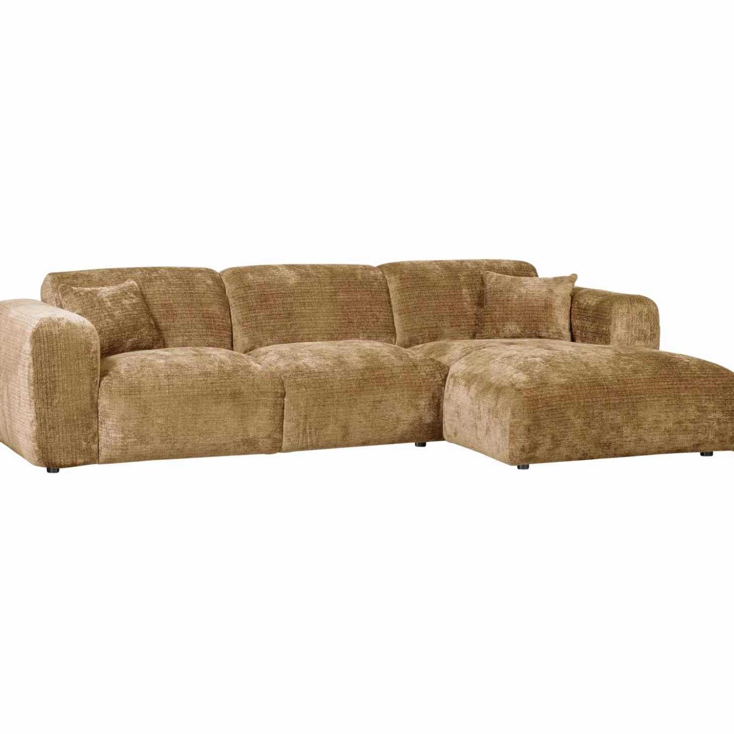 cloud-chaise-longue-bank-recht-VcSwShIv-2.webp Outlet WOOOD Cloud Chaise Longue Bank Rechts Chenille Honinggeel